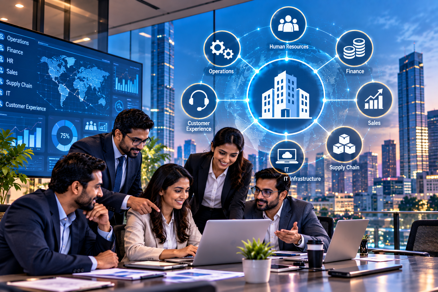 Connected enterprise collaboration